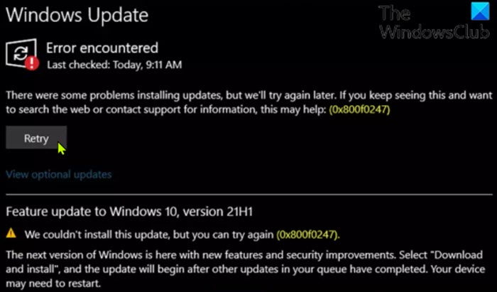 Fix Windows Update error 0x800f0247 on Windows 11/10 Windows-Update-error-0x800f0247.jpg