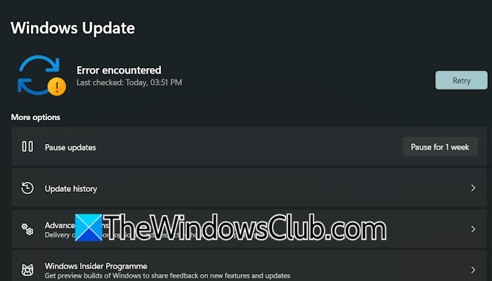 Windows Update “Error encountered” on Windows 11 Windows-Update-Error-encountered.png