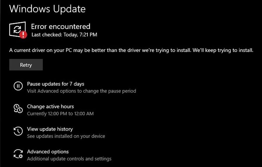 Windows 10 bug triggers driver update loop: how to prevent it Windows-Update-error.jpg