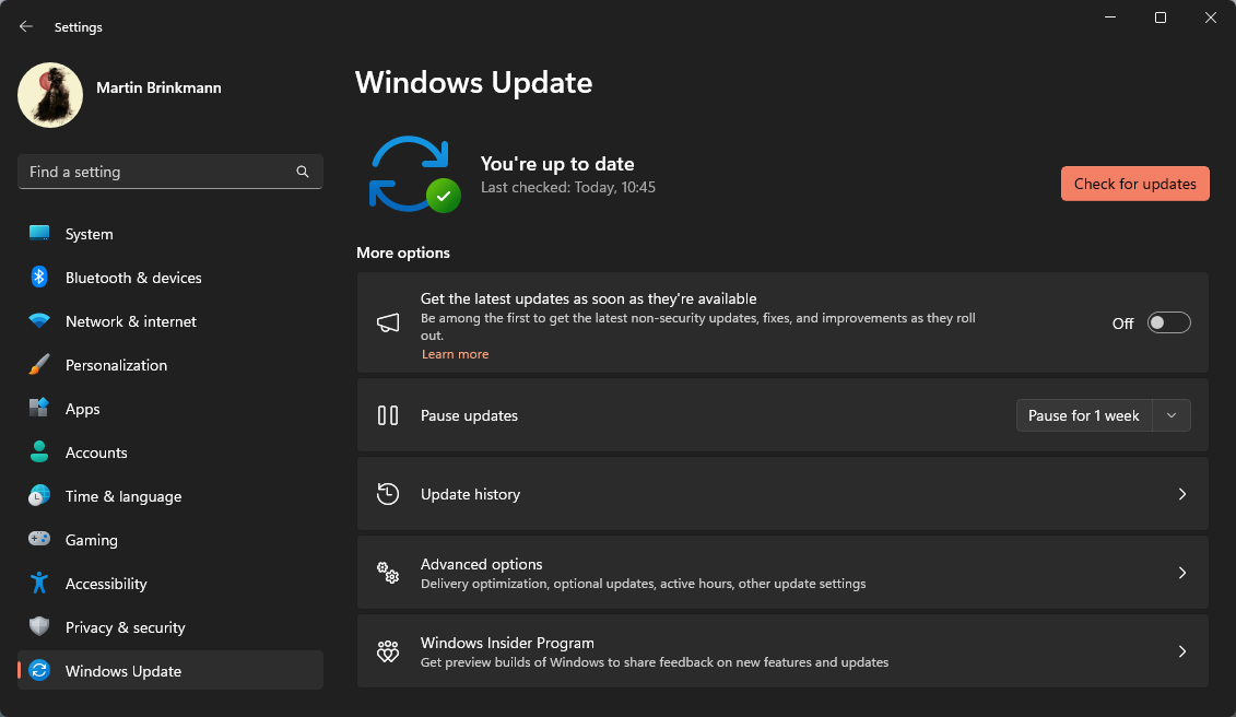 Windows Development: overview of the April 2023 changes windows-update-fast-lane.png