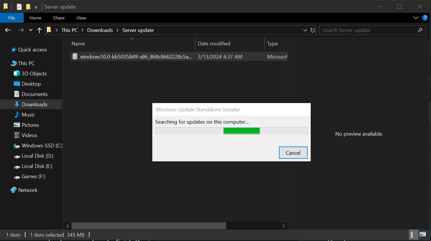 KB5035849 fails with 0xd0000034, but there’s a fix for Windows 10 and Server users Windows-Update-Installer.jpg