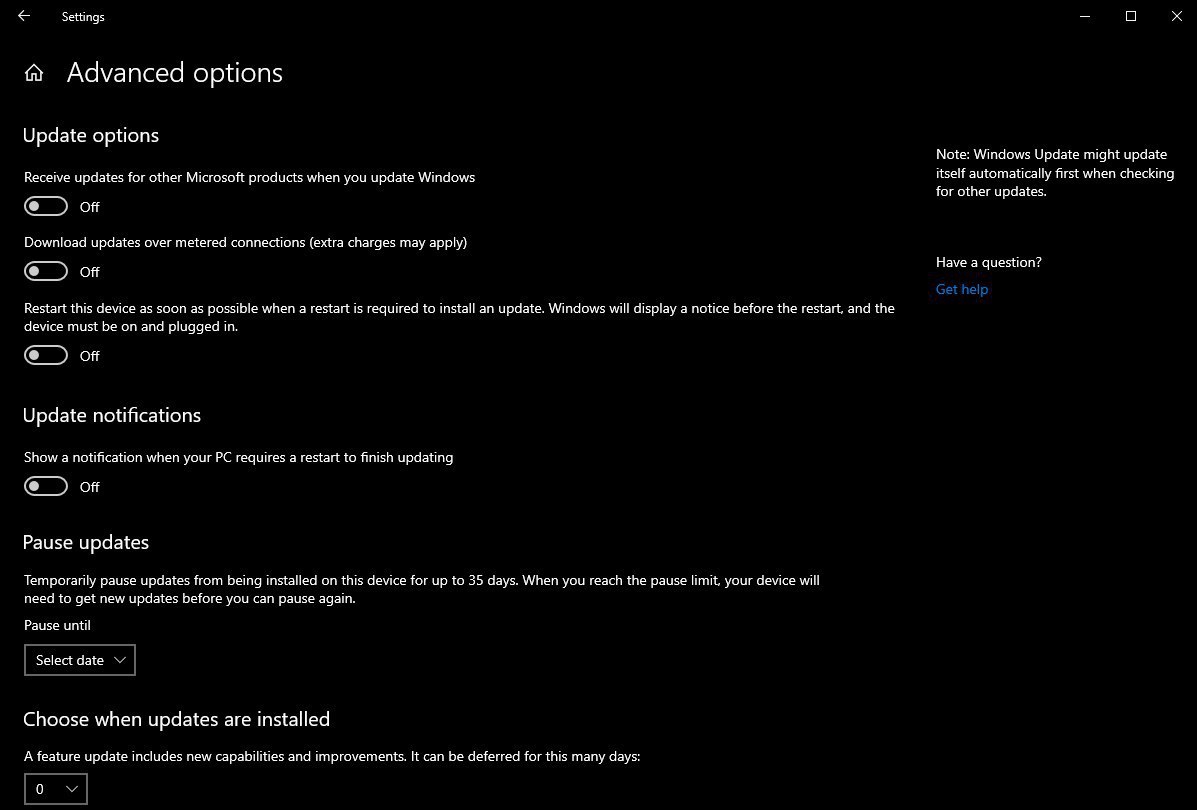 Microsoft brings back Windows 10’s update deferral settings Windows-Update.jpg