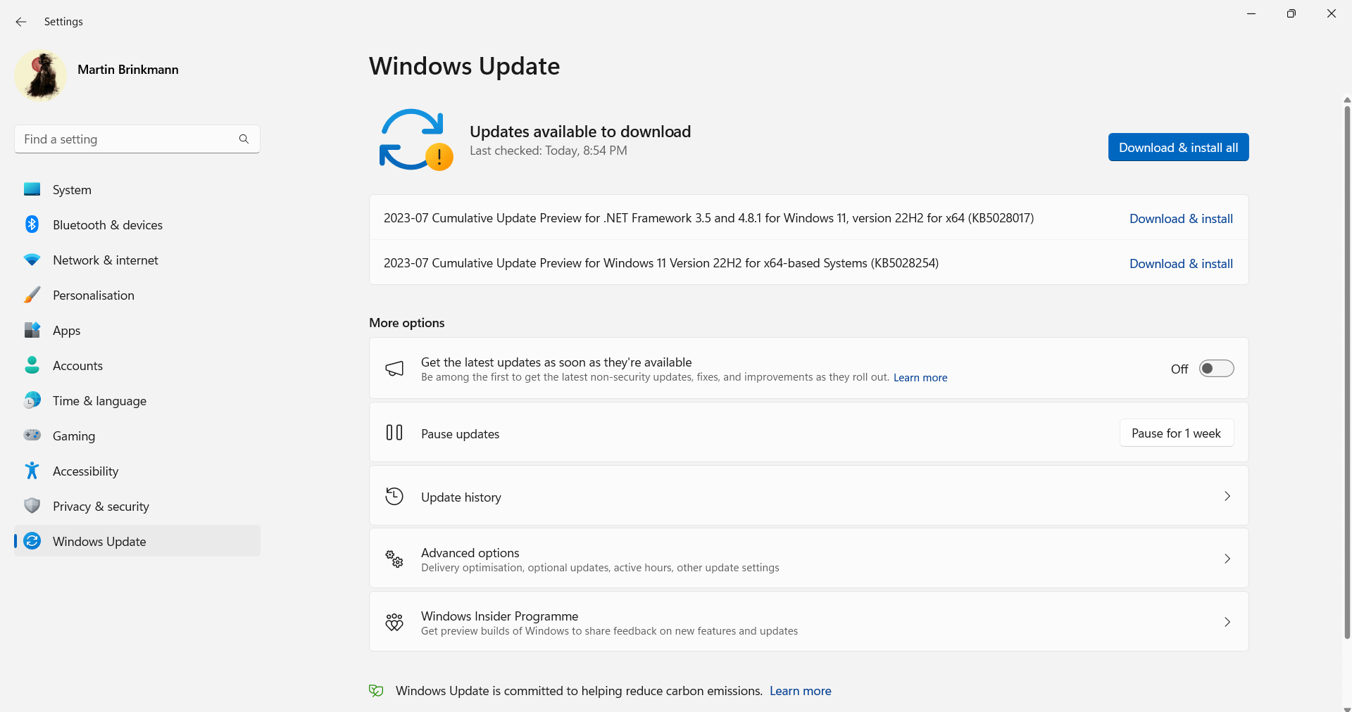 Windows 11 KB5028254 is here, but you probably don't need it windows-update-KB5028254.png