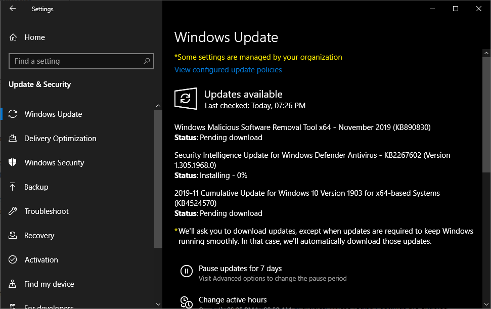 Microsoft Windows Security Updates November 2019 overview windows-updates-security-november-2019.png