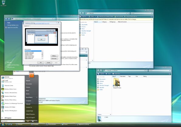iOS 26’s Liquid Glass finger-light reflect looks like Windows 10 Fluent Design Windows-Vista-Aero-Glass-596x420.jpg