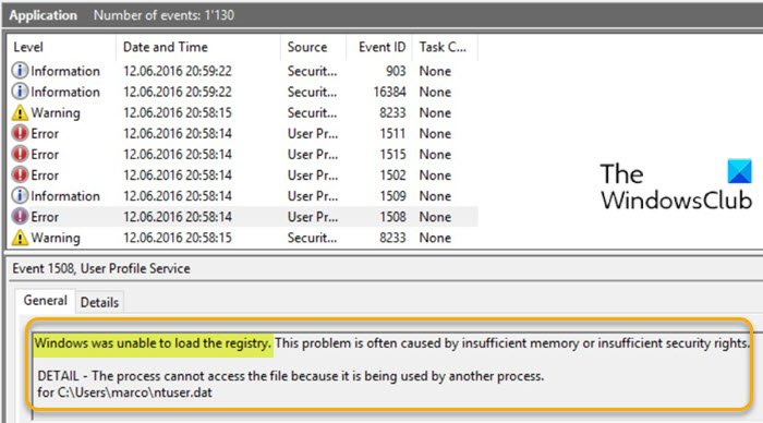 Fix Windows was unable to load the registry error on Windows 10 Windows-was-unable-to-load-the-registry.jpg