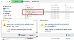 What is WindowsApps hidden folder and why can’t I access it? WindowsApps-Access-Folder-300x165.jpg