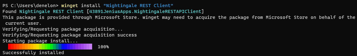 Windows Package Manager v0.2.10191 Preview released winget-install-nightingale.png