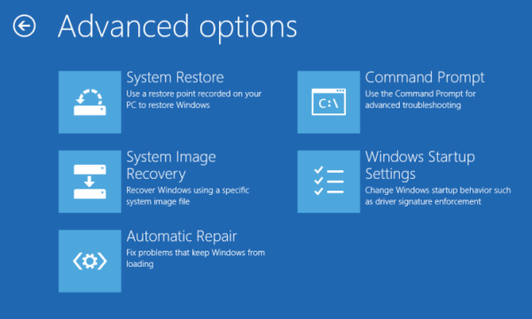 Fix Non-system disk or disk error Black screen on Windows 10 winre-windows-8-3.png