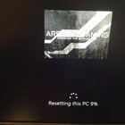 I was resetting windows 10 on my pc and it has been stuck at 9% for 3 hours is this normal? WM7B_vcIFGQu8mluFQqsmPe9a4Hoj4WWuxt9XlpaOpY.jpg
