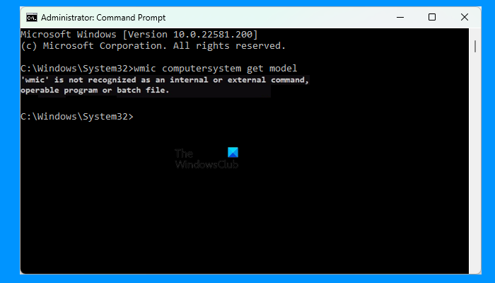 WMIC is not recognized as an internal or external command WMIC-not-recognized-as-internal-or-external-command.png