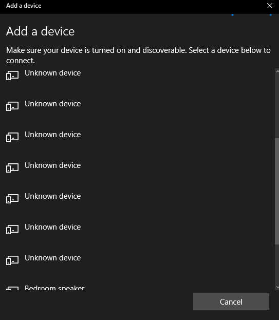 My Bluetooth Soundbox is being identified is being identified as a "Headset" input device. wQcWb.png