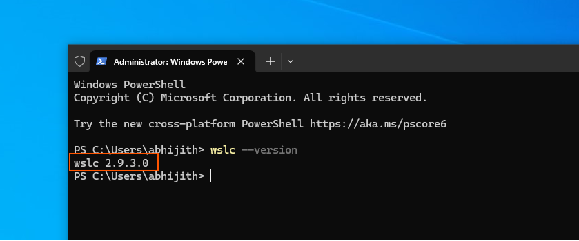 Windows 10 is still getting Windows 11 features, but it’s only for developers WSLc-version-2.9.3.0-confirmed.png