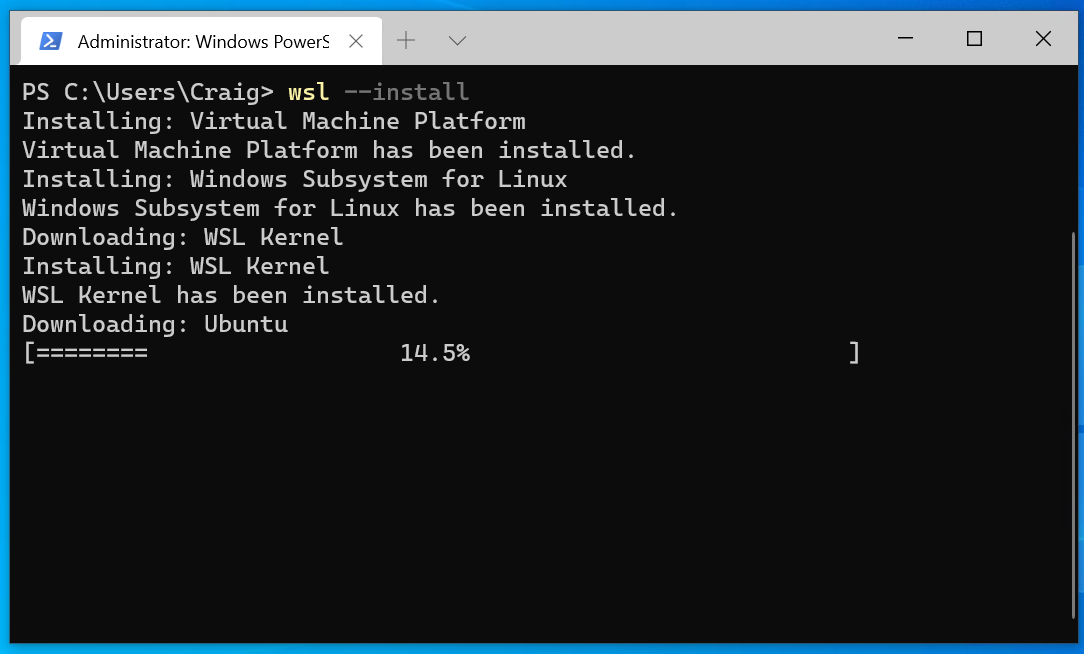 How can I uninstall Ubuntu installed from wsl commandline wslinstall.png