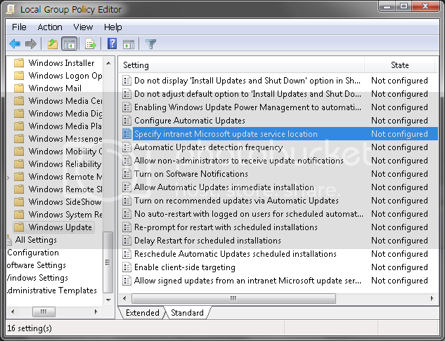 Die WSUS-Verwaltungskonsole konnte über die Remote-API keine Verbindung zum WSUS-Server... WSUSsetup01.png