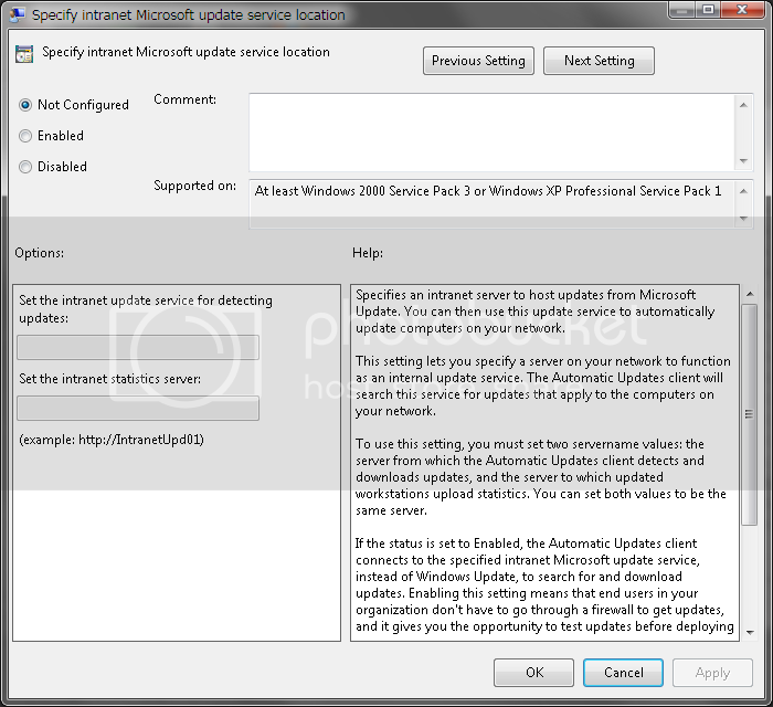 Die WSUS-Verwaltungskonsole konnte über die Remote-API keine Verbindung zum WSUS-Server... WSUSsetup02.png
