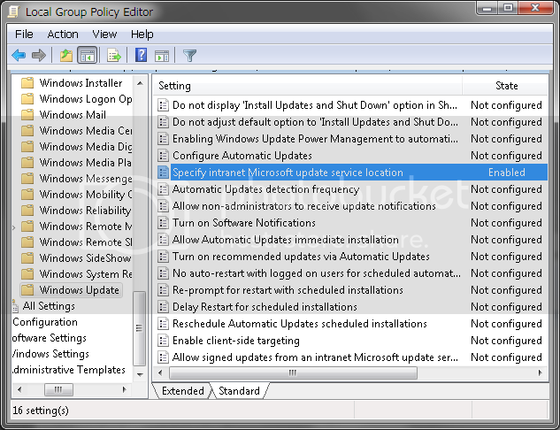 WSUS policy configuration WSUSsetup04.png