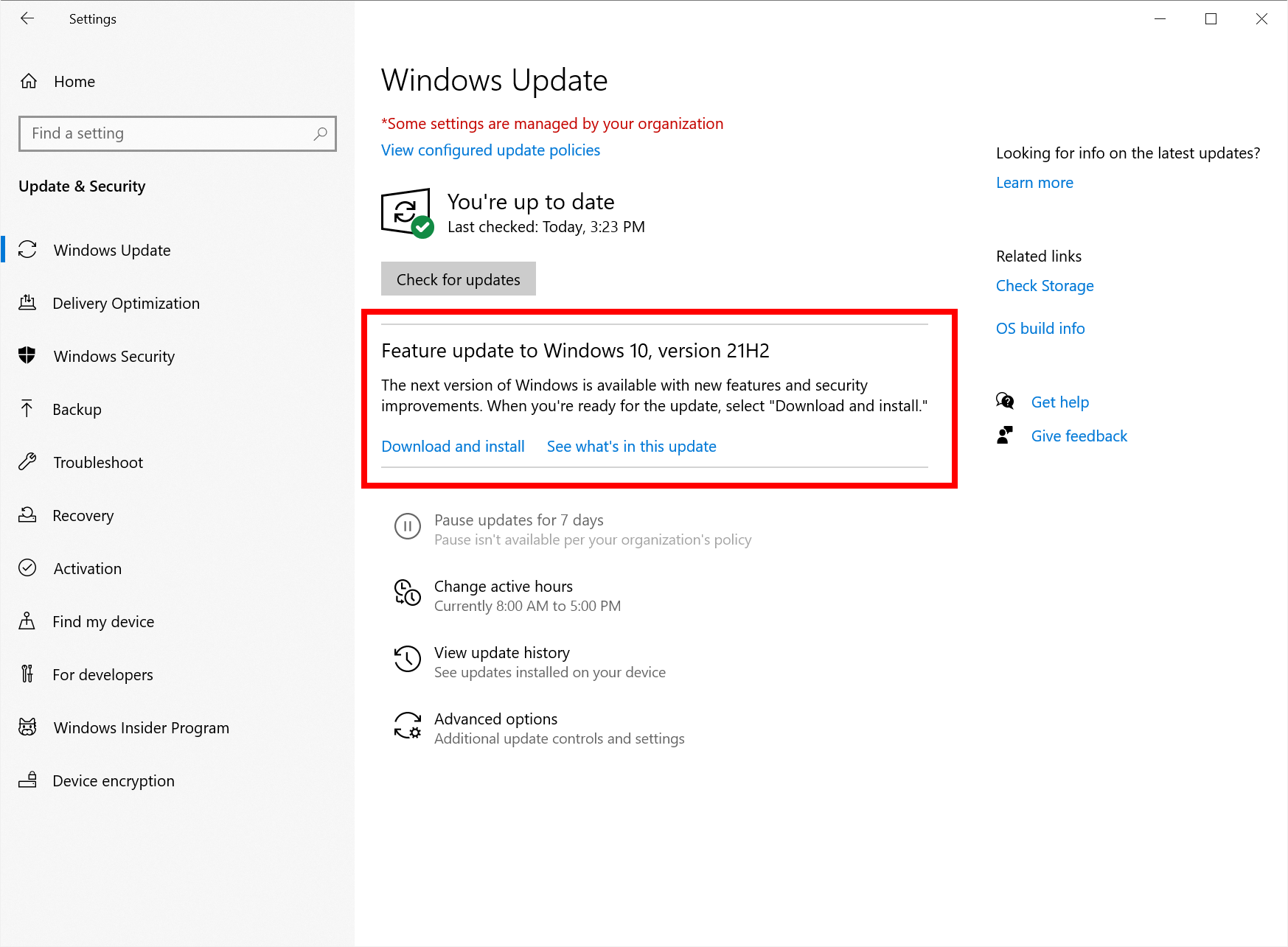 The Windows 10 November 2021 Update is now available (Windows 10 version 21H2) WU-optional-21H2.png