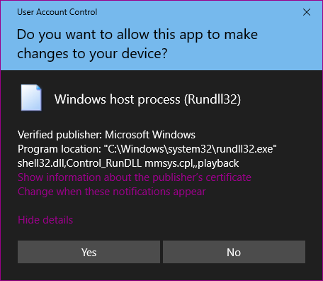 Rundll32 UAC prompts wvCoDqj.png