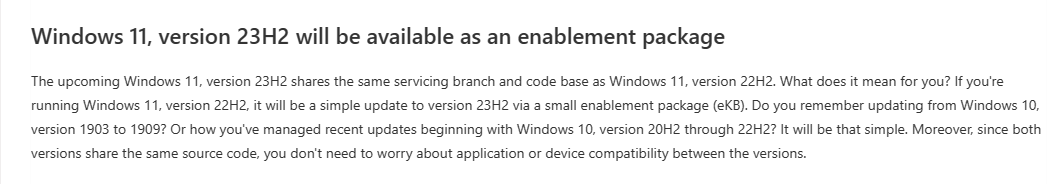 Upgrade of  Windows 11 from 22H2 to 23H2 fails wvXffaYej6ahLrYZIKkmmsBWQukAytSZ1VxcSEbqycTZlQDTtevlP92BFCFgD9xmENlIWLyBZgpxQadtwoABl%2bsHMpM%3d.png