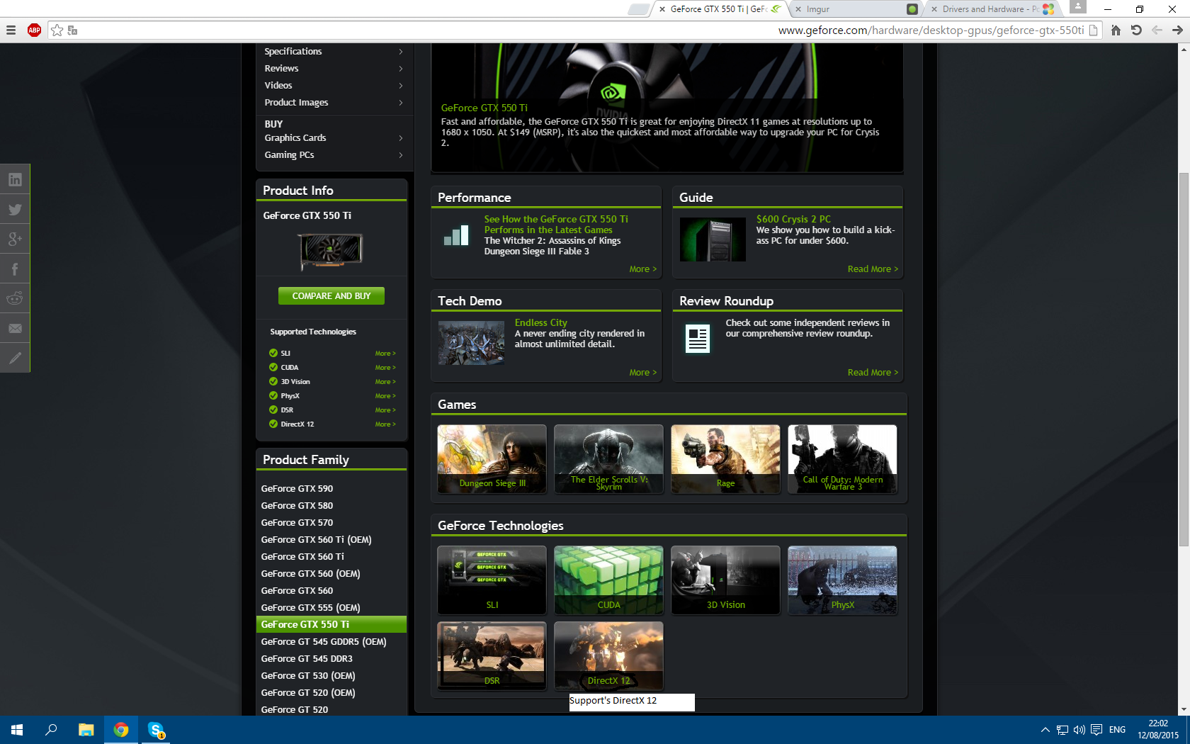 'DirectX 12 is not supported on your system' although I'm running geforce gtx 1070 and... WYElfKZ.png