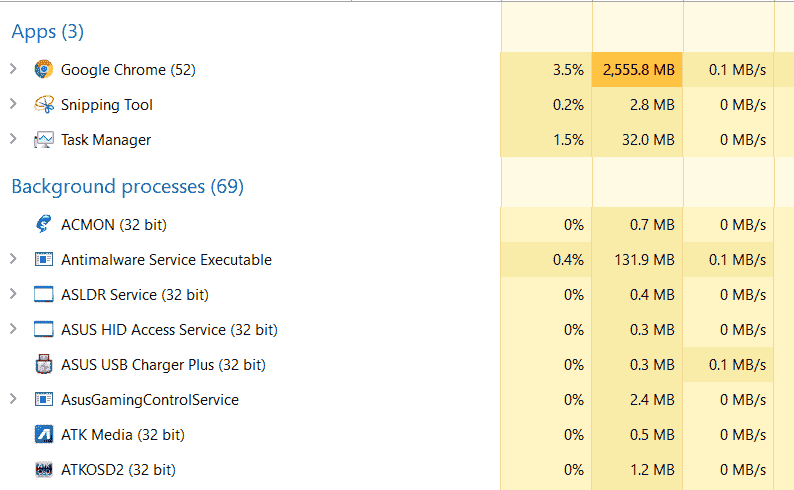 Chrome's processes are now in the Apps section of TM & it made my PC lag a lot. XAqSqgu.png