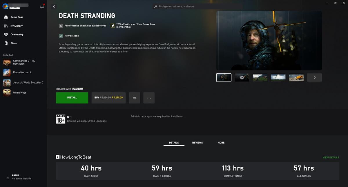 Xbox app on PC adds support for HowLongToBeat Xbox-app-supports-HowLongToBeat.jpg