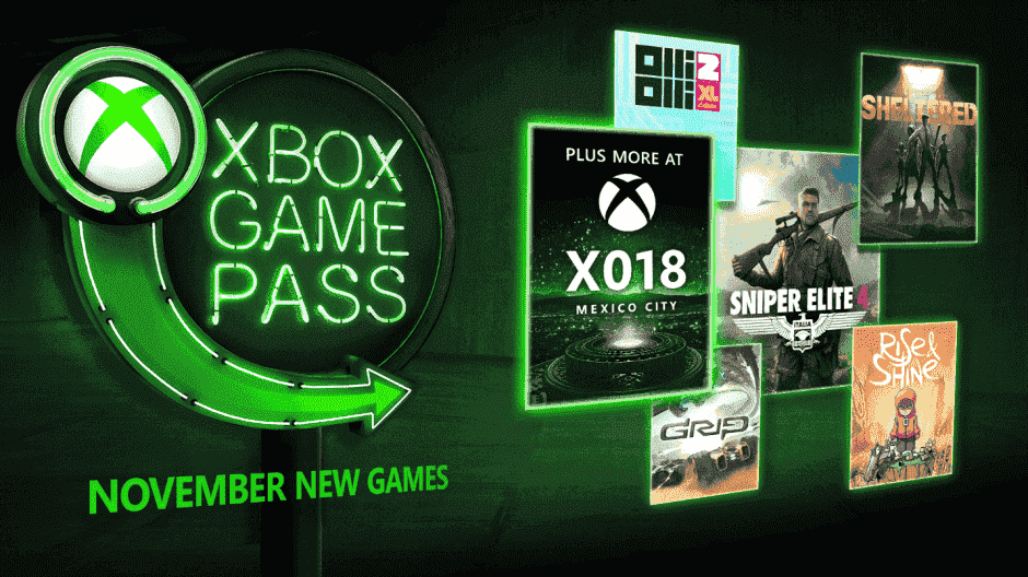 Xbox Game Pass - November New Games XGP_NOV_18-hero.png