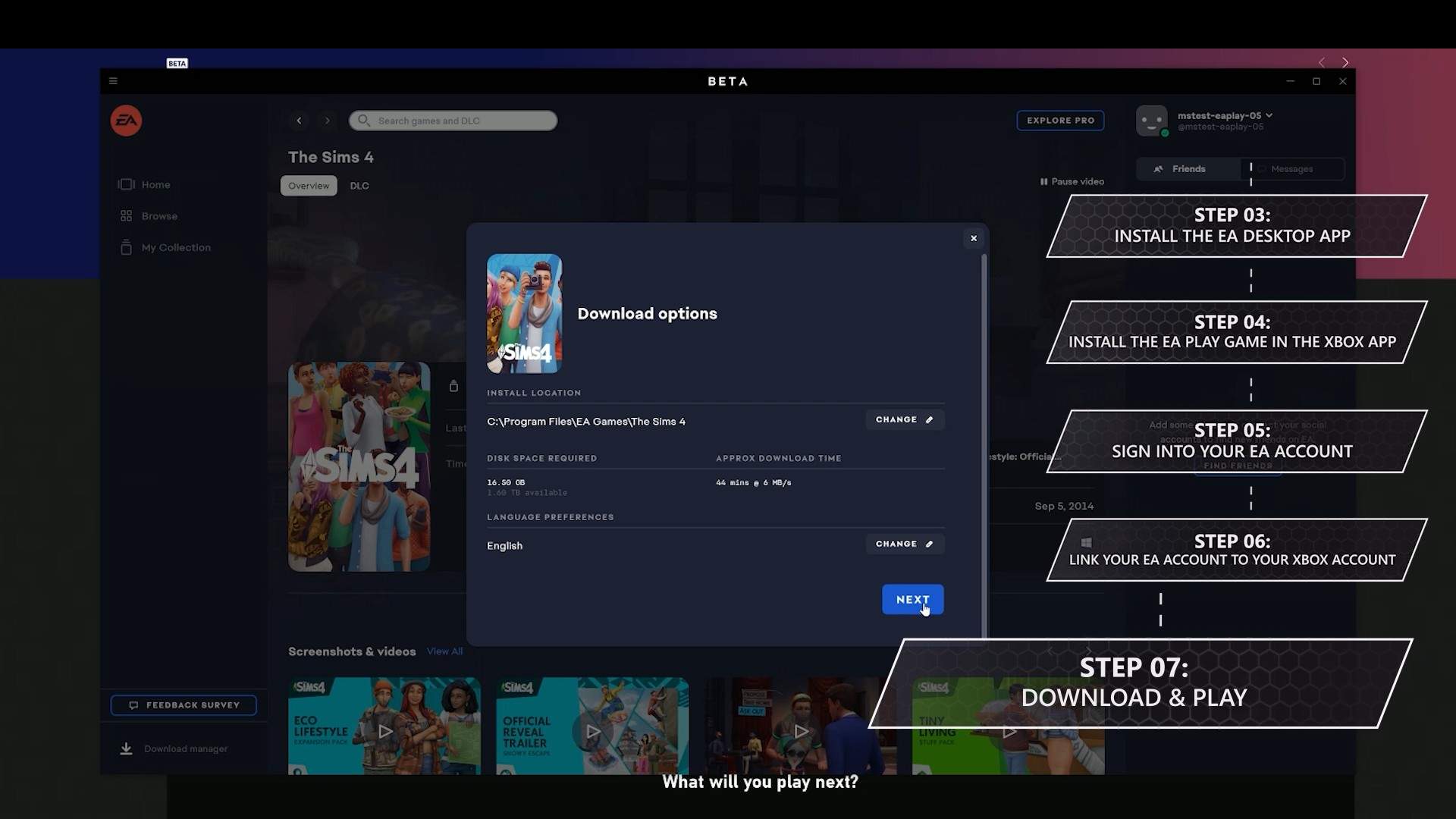 FIFA 21 won’t launch EA Desktop on PC XGPCommunityStep7.jpg
