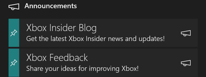Share Ideas and Engage with Team Xbox Using the Xbox Idea Hub XIH_NewAnnouncements.png