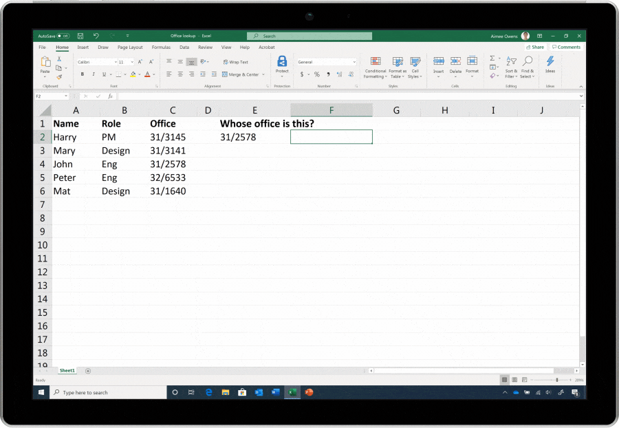 Excel XLOOKUP function is now generally available XLOOKUP-in-post-screengrab.gif