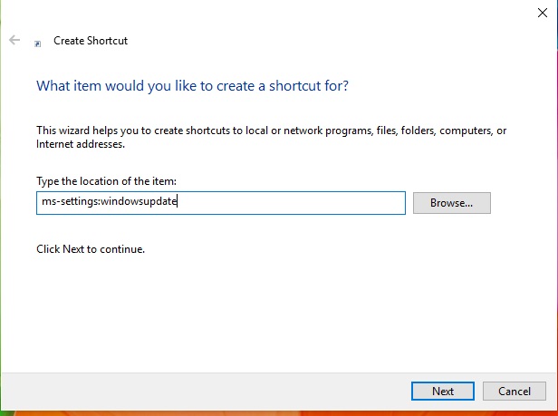 Windows Update Shortcut on Desktop XTIR9c2.jpg
