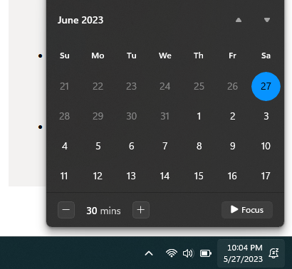Noboday wants windows calendar view to start at current week everyone wants monthly view.... XZYtS6%2fFwgutACW0MRLwdveIAIBjuKQL931S6JPEWQGtGslryVLcW%2fXWLN7d2TUC1Jh%2bS9AoRrYYlGpuf%2faDQ%3d.png