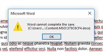 Word cannot complete the save due to a file permission error yAxLi.jpg