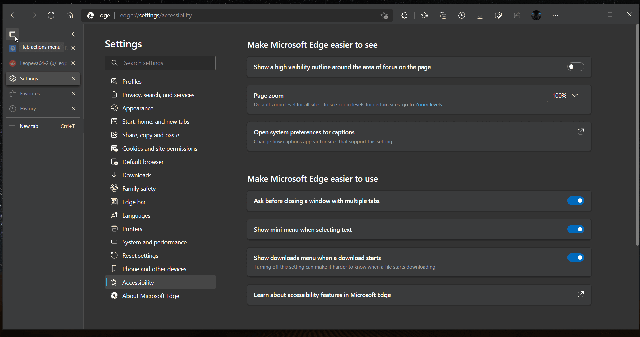 Tab Search feature is now "officially" being tested in Microsoft Edge Canary. YCsUuaBUUelbZUir6uWcRCbjlarw4pCoVziNUkgadzc.gif