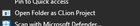 I want to get rid of this shortcut that appears the file explorer's context menu, how do I... YeCg3yHegC54hSTQeXYwxinRVjVh5wSr-2LPiIZVIPo.jpg