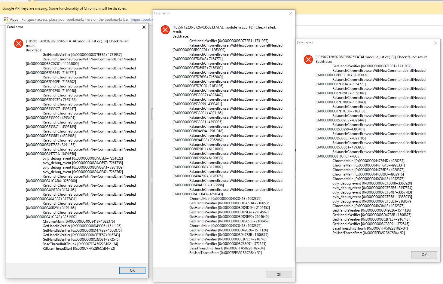 Updating to November 2019 build causes an issue with Chromium browsers yiCl9.png