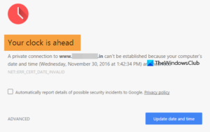 Your clock is ahead or Your clock is behind error on Google Chrome Your-clock-is-ahead-or-Your-clock-is-behind-error-on-Chrome-300x189.png