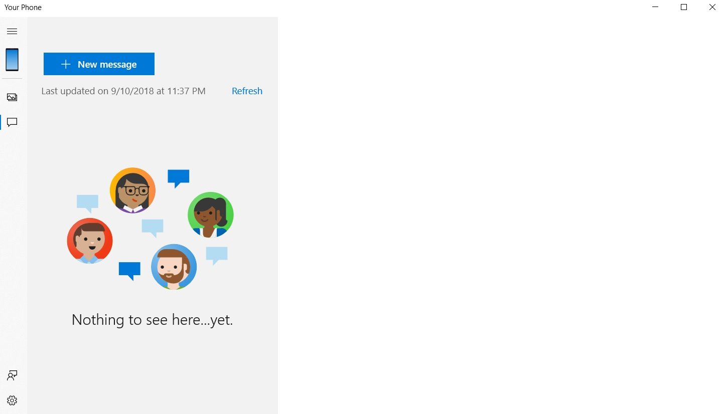 Hands-on with Microsoft’s Windows 10 Your Phone app Your-Phone-and-messaging.jpg
