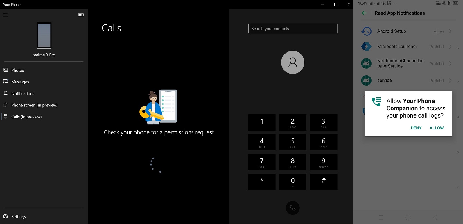 Hands-on with Windows 10’s Android phone calling feature Your-Phone-app-permission.jpg