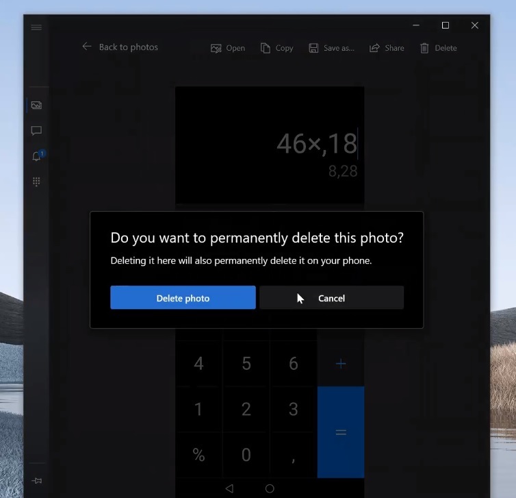 Windows 10 Your Phone app and Cortana just got better in the latest updates Your-Phone-app-photo-delete.jpg