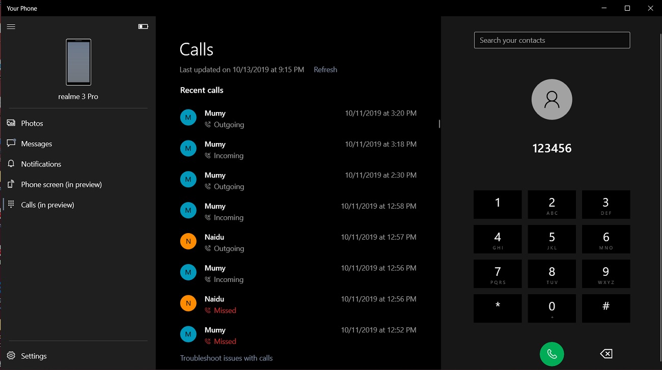 Hands-on with Windows 10’s Android phone calling feature Your-Phone-call-UI.jpg