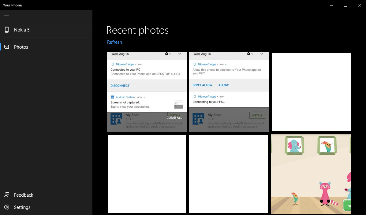 Microsoft's next try at introducing Android Apps support in Windows 10 yourphone.png