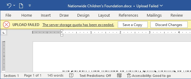 Error message - The server storage quota has been exceeded. Z7A3MjtxxupsR8vrYnClAU%2BkOINsljOjDcyqvRVo0%2FhsPhgCOaKercsBrGYHd4etM%2FUcWlYMVLnTfJS%2FN3Hlw%3D.jpg