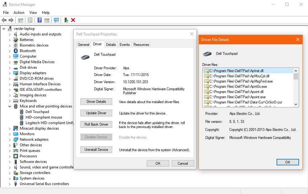 Touchpad gestures not working after installing windows 11 on Dell vostro 3401 ZRPwg.png